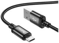 Кабель Hoco X89 Wind Micro-USB, 1м, черный
