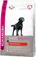 Eukanuba Dog Adult корм для собак породы лабрадор-ретривер Курица и индейка, 10 кг