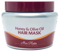 Mon Platin Professional Маска для волос на основе оливкового масла и меда 500 мл. MP 543