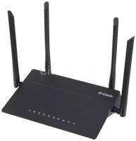 Wi-Fi роутер D-Link DIR-815/RU, AC1200, черный