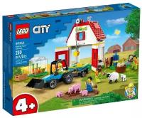 Lego City Конструктор Lego City Ферма с животными 230 деталей 60346