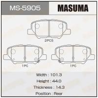 Колодки дисковые MASUMA HINO 300 (1/6) MASUMA MS-4464