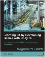 Learning C# by Developing Games with Unity 3D