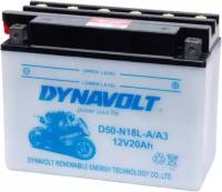 Аккумулятор Dynavolt D50-N18L-A/A3, 12V, DRY