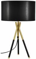 Настольная лампа Lussole Talladega LSP-0615, E27, 60Вт, кол-во ламп:1шт., Черный