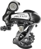 Переключатель скоростей задний, Shimano RD-M310, серия Altus, 7-8 скоростей, крепление на петух (болт), черный