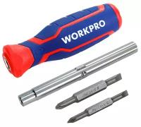 Отвертка 6 в 1 WORKPRO WP221046