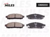 Тормозные колодки, Miles, E400233, передние, Mitsubishi Pajero Sport, Montero Sport, L200, 4 шт
