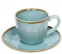 Кофейная пара «Tiffany Blue» (кружка 80мл+блюдце)8