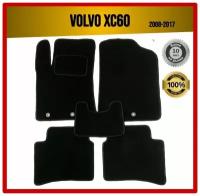 Комплект ворсовых ковриков ECO на Volvo XC60 I 2008-2017 / Вольво
