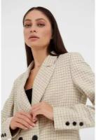Пиджак Mist двубортный женский, цвет бежевый, размер 46