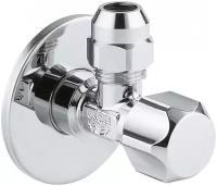 Вентиль угловой GROHE 1/2″-3/8″ для подключения смесителей, хром (22018000)