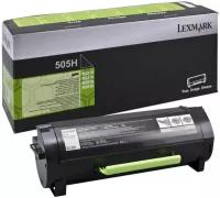 Картридж Lexmark 50F5H00 / 50F5H0E №505H, черный