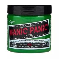 Manic Panic Зеленая краска для волос профессиональная Classic Electric Lizard 118 мл