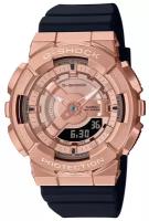 Наручные часы CASIO G-Shock GM-S110PG-1A, черный, золотой