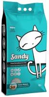 Наполнитель для кошачьего туалета Sandy Ocean Breeze с ароматом океанского бриза 10кг