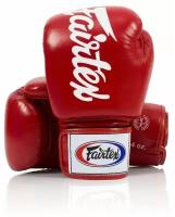 Боксерские перчатки Fairtex BGV19 Red (10 унций)