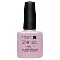 CND Гель-лак Shellac Flirtation, 7.3 мл, Lavender Lace