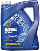 Полусинтетическое моторное масло Mannol Diesel Extra 10W-40, 5 л, 1 шт