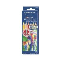 Staedtler Карандаши цветные утолщенные Noris Club, 6 цветов (129 NC6)