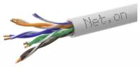 LAN кабель витая пара Net.on UTP Cat.5e 4x2xAWG24 CCA PVC Indoor бухта 100м