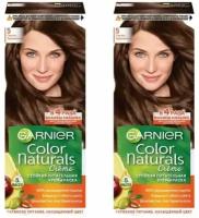 GARNIER Краска для волос Color Naturals 5 Светлый каштан, набор 2шт