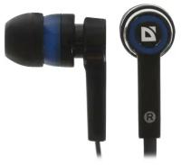 Наушники проводные DEFENDER Pulse 420 black/blue (63423)