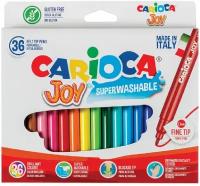 Фломастеры Carioca "Joy", 30цв, 36шт, смываемые, картон, европодвес (40616)