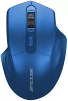Мышь беспроводная Jet.A Comfort OM-U61G синяя (800/1200/1600dpi, 4 кнопки, USB)