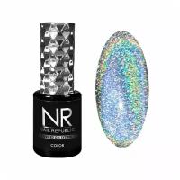 Гель-лак Nail Republic Светоотражающий кошачий глаз Flash 080 RAINBOW CAT 10 мл