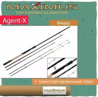 Фидерное удилище для рыбалки Maximus AGENT-X 270M 2,7 m 10/30/60g