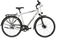 Комфортный велосипед Stinger Vancouver Pro (2021) 56 см" Серебристый (182-191 см)