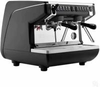 Кофемашина-автомат Nuova Simonelli Appia Life Compact 2 Gr V черная, 2 высокие группы, экономайзер