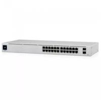 Коммутатор UniFi Switch 24 PoE [USW-24-POE-EU] Ubiquiti PoE-коммутатор в стойку, 24х 1G RJ45, 2х SFP, раздача 95 Вт (028554)