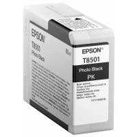 Картридж EPSON T8501 (C13T850100) Фото-чёрный для Epson SureColor SC-P800 оригинал