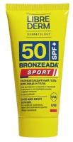 LIBREDERM Гель для лица и тела Librederm Bronzeada Sport cолнцезащитный SPF 50, 50 мл