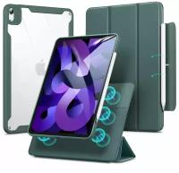 Чехол книжка ESR Rebound Hybrid Case 360 для iPad Air 4 (2020) / Air 5 (2022) - Forest Green, зеленый