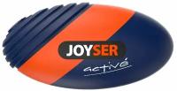 Игрушка JOYSER Active для собак Резиновый мяч регби с пищалкой M синий, 15 см