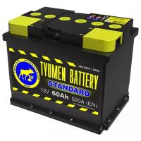 Автомобильный аккумулятор TYUMEN BATTERY STANDARD 6CT-60L 520А п.п