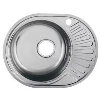 Врезная кухонная мойка UKINOX Favorit FAP577.447 --GT6K 1R, 47.7х57.7см, нержавеющая сталь