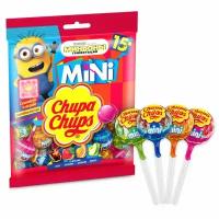 Карамель Chupa-Chups мини "Миньоны", ассорти 15*6 г 4439994