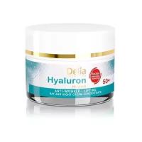 Delia Cosmetics Hyaluron Fusion Anti-Wrinkle-Lifting Day and Night Cream Concentrate 50+ Крем концентрат с эффектом лифтинга 50+ для лица, шеи и декольте