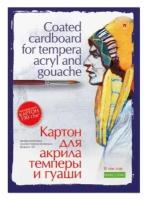 Картон для гуаши, темперы и акрила Альт, А4 (210 х 297 мм), 8 листов, профессиональная серия, Арт. 4-094