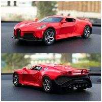 Коллекционная масштабная модель Bugatti LA Voitore Noire 1:24 (металл, свет, звук)