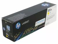 Картридж лазерный HP 201X CF402X жёлтый. для CLJ Pro M252/M277