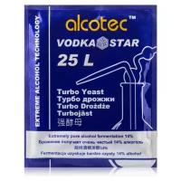 Дрожжи спиртовые «Alcotec» Vodka Star, 66 гр