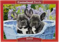 Пазл Castorland French Bulldog Puppies (C-104246), 1000 дет., 68х47х5 см