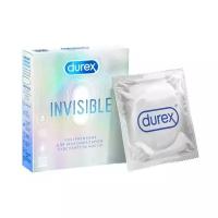 Презервативы Durex Invisible ультратонкие, 3 шт