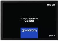 SSD диск Goodram 2.5" СL100 480 Гб SATA III TLC SSDPR-CL100-480-G3