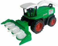 Модель техники "Трактор. Комбайн для уборки урожая", 16 см